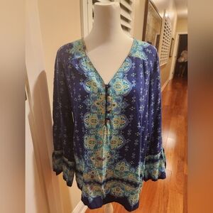 Cynthia Rowley Long Sleeve Blouse